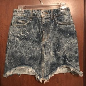 Carmar Los Angeles denim skirt